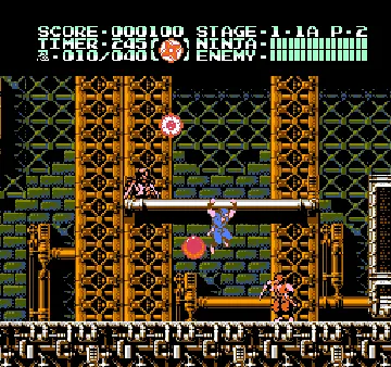 Ninja Ryuuken Den III - Yomi no Hakobune (Japan) screen shot game playing